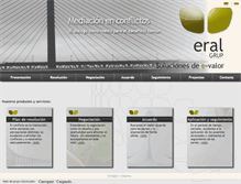 Tablet Screenshot of mediacionconflictos.eralgrup.com